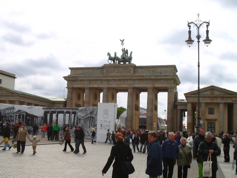 Puerta de Bradenburgo, Berlin